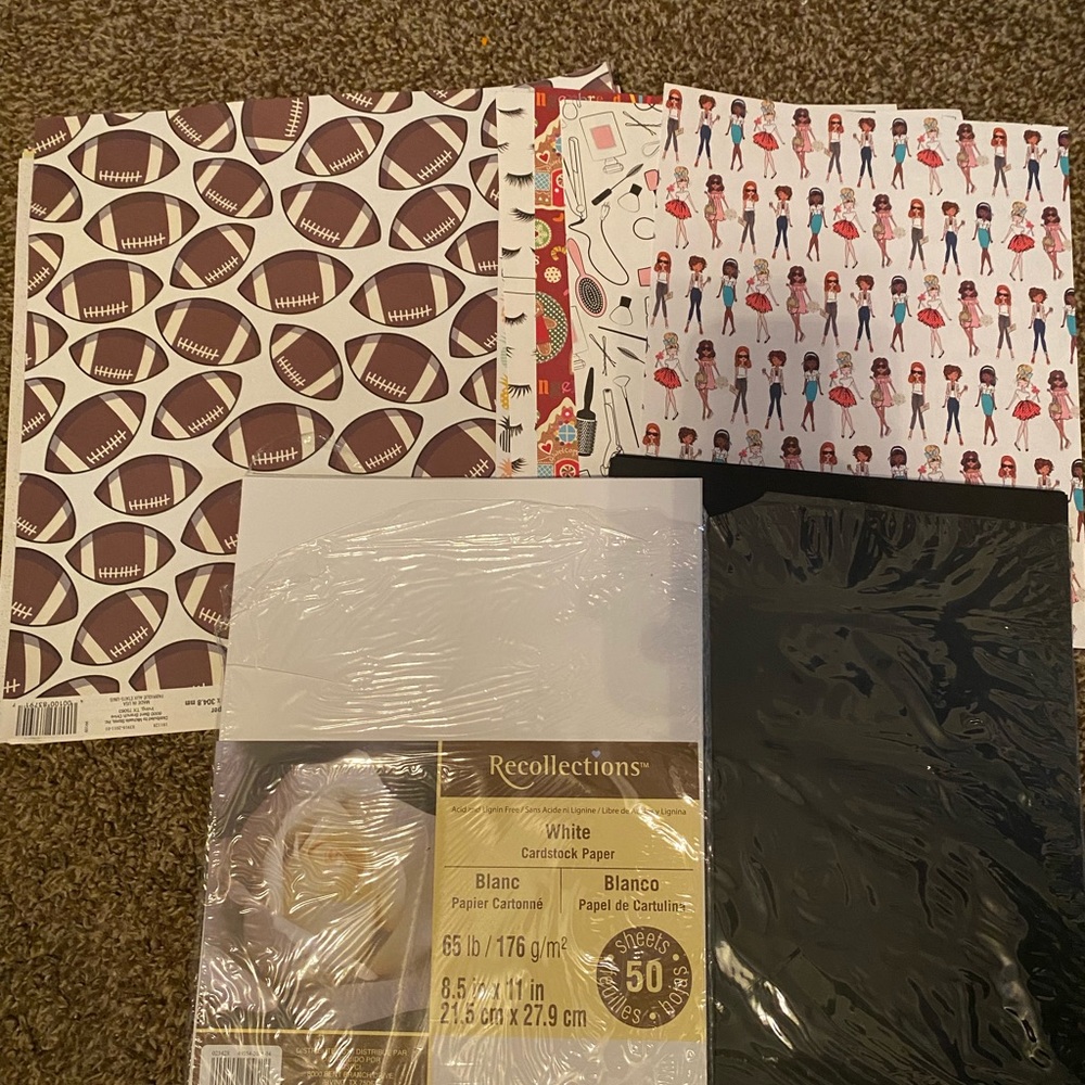 Scrapbook paper bundle